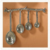 Pewter Measuring Spoons on Pewter Strip