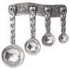 Pewter Measuring Spoons on Pewter Strip