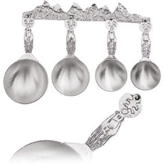 Pewter Measuring Cups on Pewter Strip