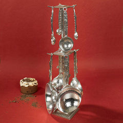 Pewter Superpost Cup & Spoon Set